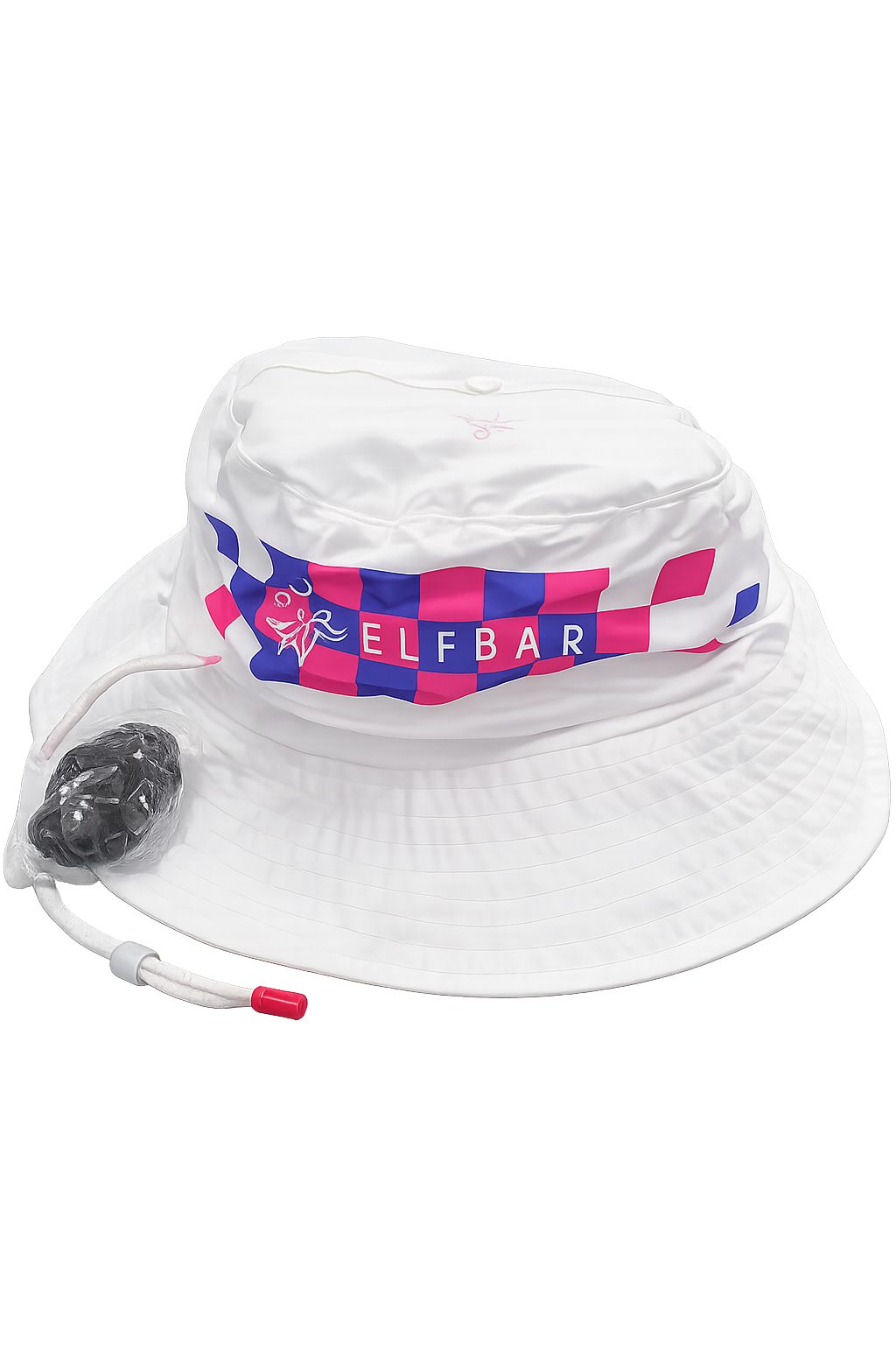 white bonnet hat
