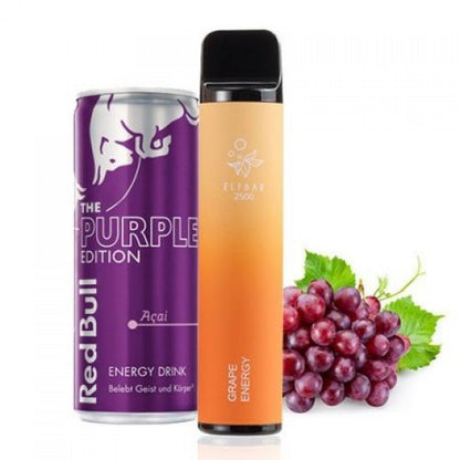 Elfbar Grape Energy 2500 Puffs 5%