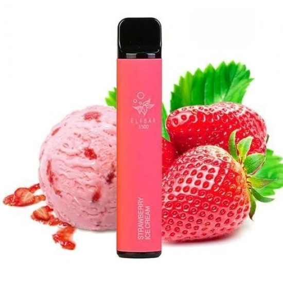 Elfbar Strawberry Ice Cream 1500 Puffs 5%