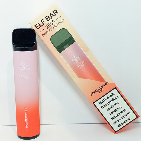 ElfBar Strawberry Ice  2500 Puffs 5%