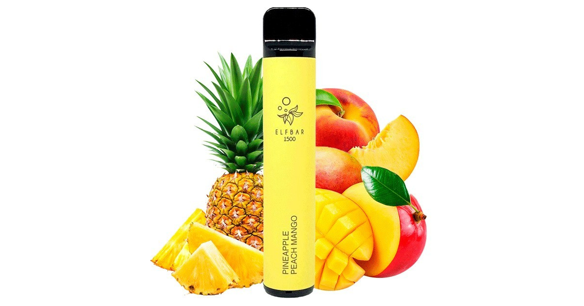 ElfBar Pineapple Peach Mango 1500 Puffs 5%